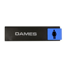Plaquette signalétique 175x45 EUROPE DESIGN "DAMES" - NOVAP
