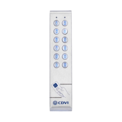 Clavier à code / lecteur de badge WIEGAND - CDVI