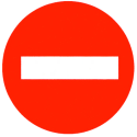 Panneau signalétique rond - NOVAP