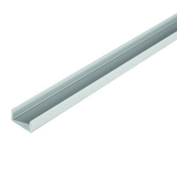 Profil U aluminium anodisé argent pour chants de tablette - BILCOCQ-DUVAL