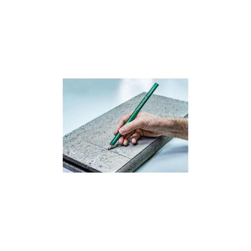 Crayon de maçon ovale 30 cm mine 10H - PICA