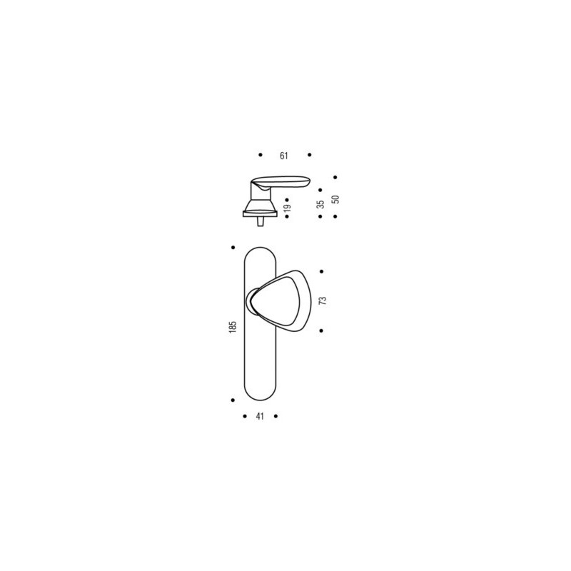 Ensemble sur plaque EA165 JAZZ - BEZAULT ASSA ABLOY Ensemble sur plaque EA165 JAZZ - BEZAULT ASSA ABLOY