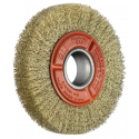 Brosse de touret circulaire ondulé 0.30 mm - ABRASIFS TECHNIQUES INDUSTRIELS