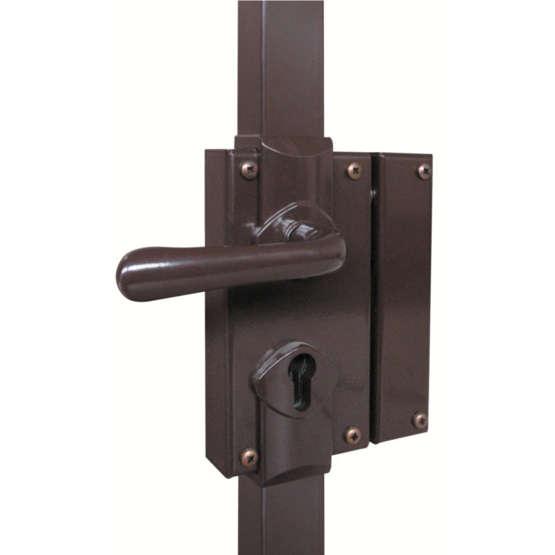 Serrure applique 3 points verticale à fouillot profil européen réversible - MUL-T-LOCK Serrure applique 3 points verticale à fouillot profil européen réversible - MUL-T-LOCK