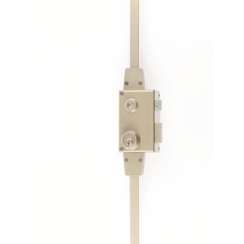 Serrure applique 3 points verticale profil rond VEGA - JPM Serrure applique 3 points verticale profil rond VEGA - JPM