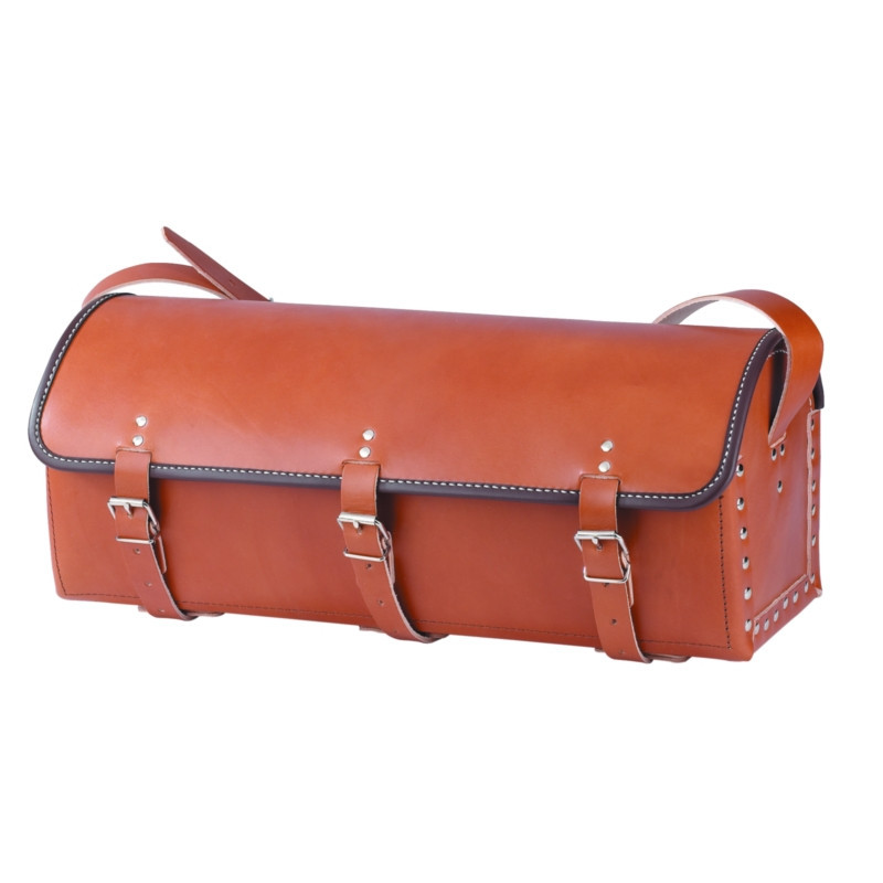 Sac de plombier en cuir marron - SASSI Sac de plombier en cuir marron - SASSI
