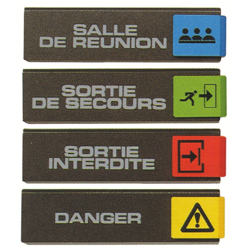 Plaquette signalétique 175x45 EUROPE DESIGN - NOVAP Plaquette signalétique 175x45 EUROPE DESIGN - NOVAP
