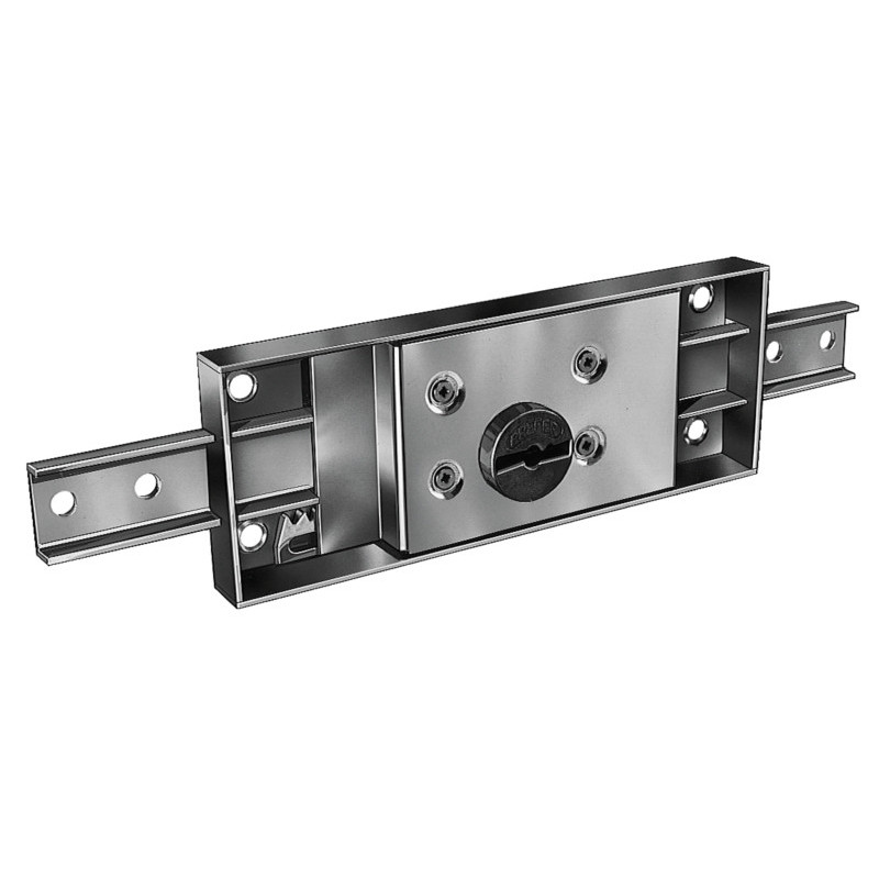 Coffre de serrure multipoint horizontale profil rond rideau métallique 8601 - PREFER Coffre de serrure multipoint horizontale profil rond rideau métallique 8601 - PREFER