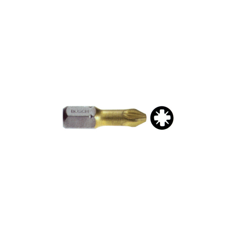 Embout de vissage grip 25 mm POZIDRIV MAX - BOSCH Embout de vissage grip 25 mm POZIDRIV MAX - BOSCH