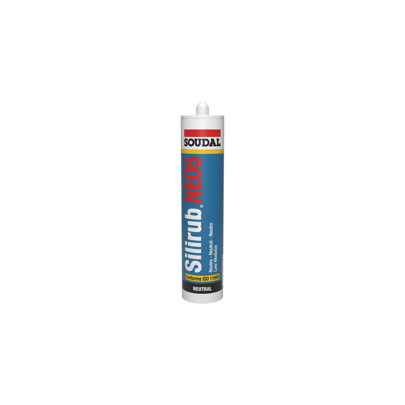 Mastic silicone 300 ml SILIRUB NEO5 - SOUDAL