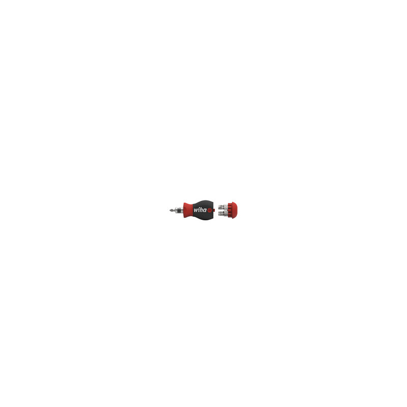 Tournevis porte-embout 7 embouts STUBBY - WIHA Tournevis porte-embout 7 embouts STUBBY - WIHA