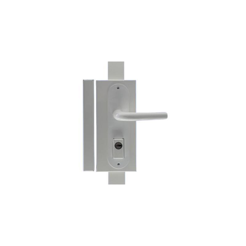 Serrure applique 3 points verticale à fouillot profil européen réversible S300 - MUL-T-LOCK Serrure applique 3 points verticale à fouillot profil européen réversible S300 - MUL-T-LOCK
