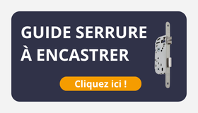 Serrures à encastrer